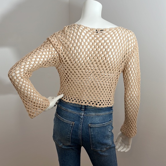 [S] NEW LOOK Crochet Knit Top - Picture 5 of 6